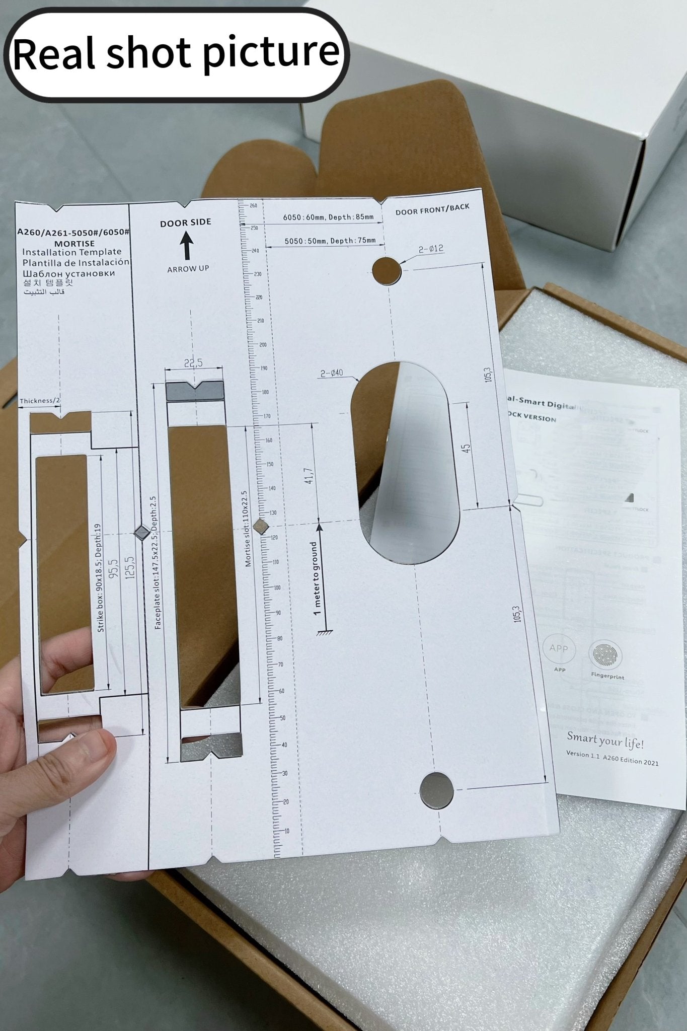 Hornbill Smart Lock B06 – Smart Door Handle with Tuya App - homekt - Specialty department stores