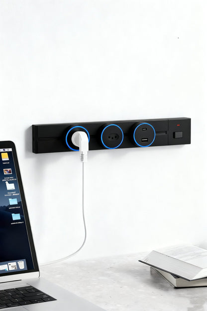 Power Track Socket 8000W — Powerful, Reliable, and Modern - homekt - Specialty department stores