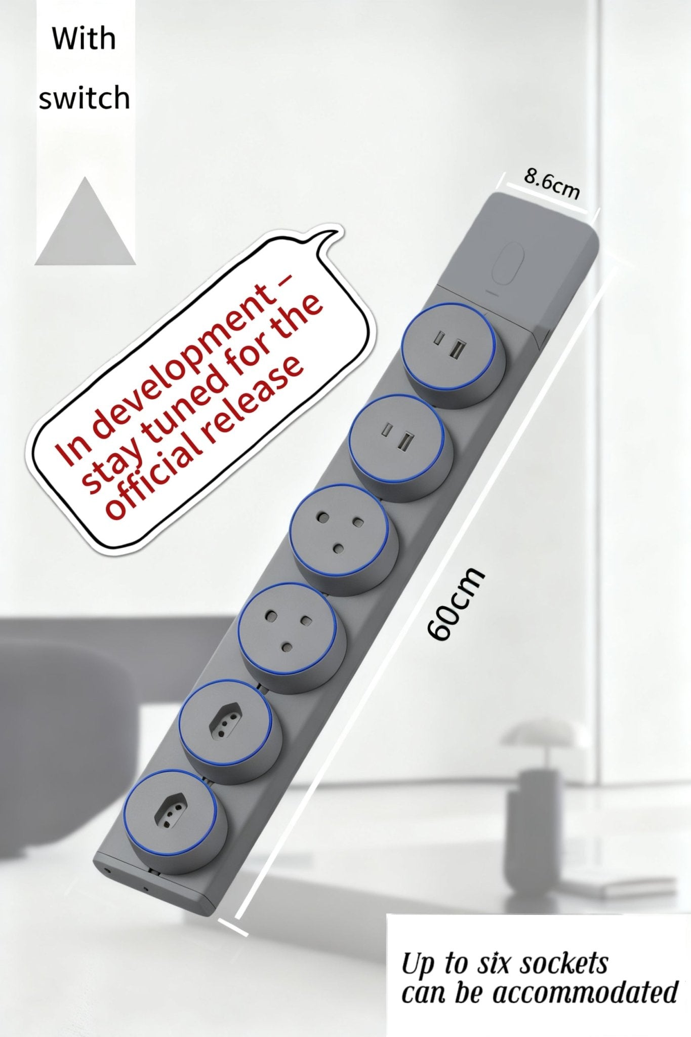 Power Track Socket 8000W — Powerful, Reliable, and Modern - homekt - Specialty department stores