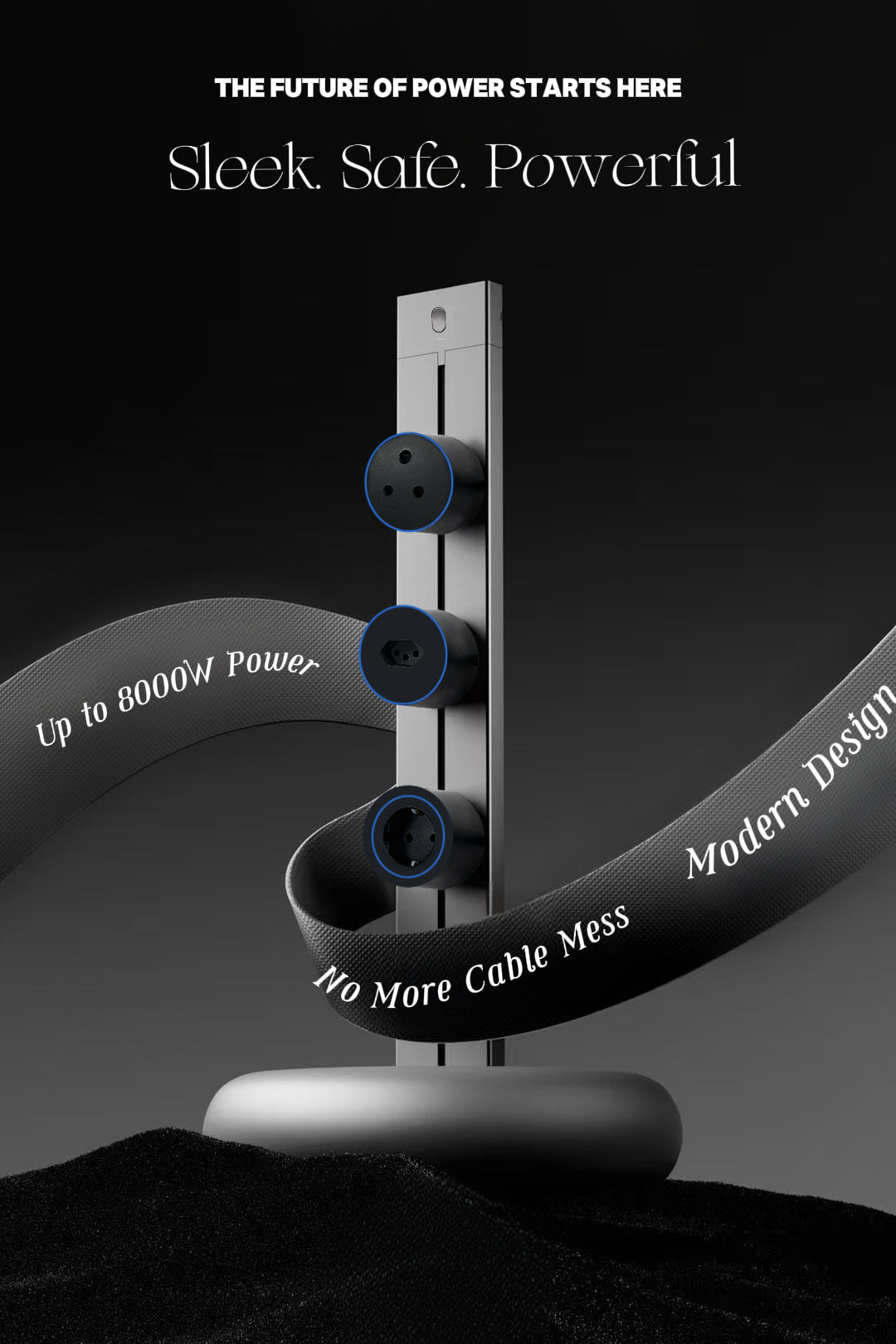 Power Track Socket 8000W — Powerful, Reliable, and Modern - homekt - Specialty department stores