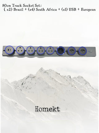 Power Track Socket Set — Powerful, Reliable, and Modern - homekt - Specialty department stores