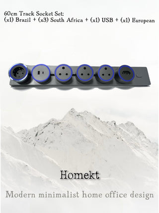 Power Track Socket Set — Powerful, Reliable, and Modern - homekt - Specialty department stores