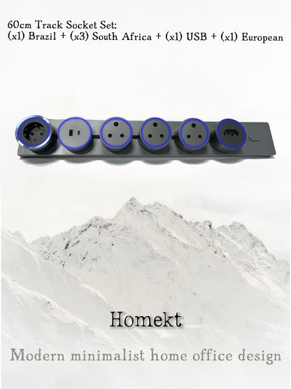Power Track Socket Set — Powerful, Reliable, and Modern - homekt - Specialty department stores