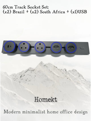 Power Track Socket Set — Powerful, Reliable, and Modern - homekt - Specialty department stores