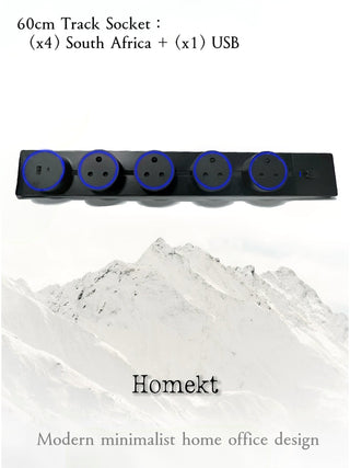 Power Track Socket Set — Powerful, Reliable, and Modern - homekt - Specialty department stores