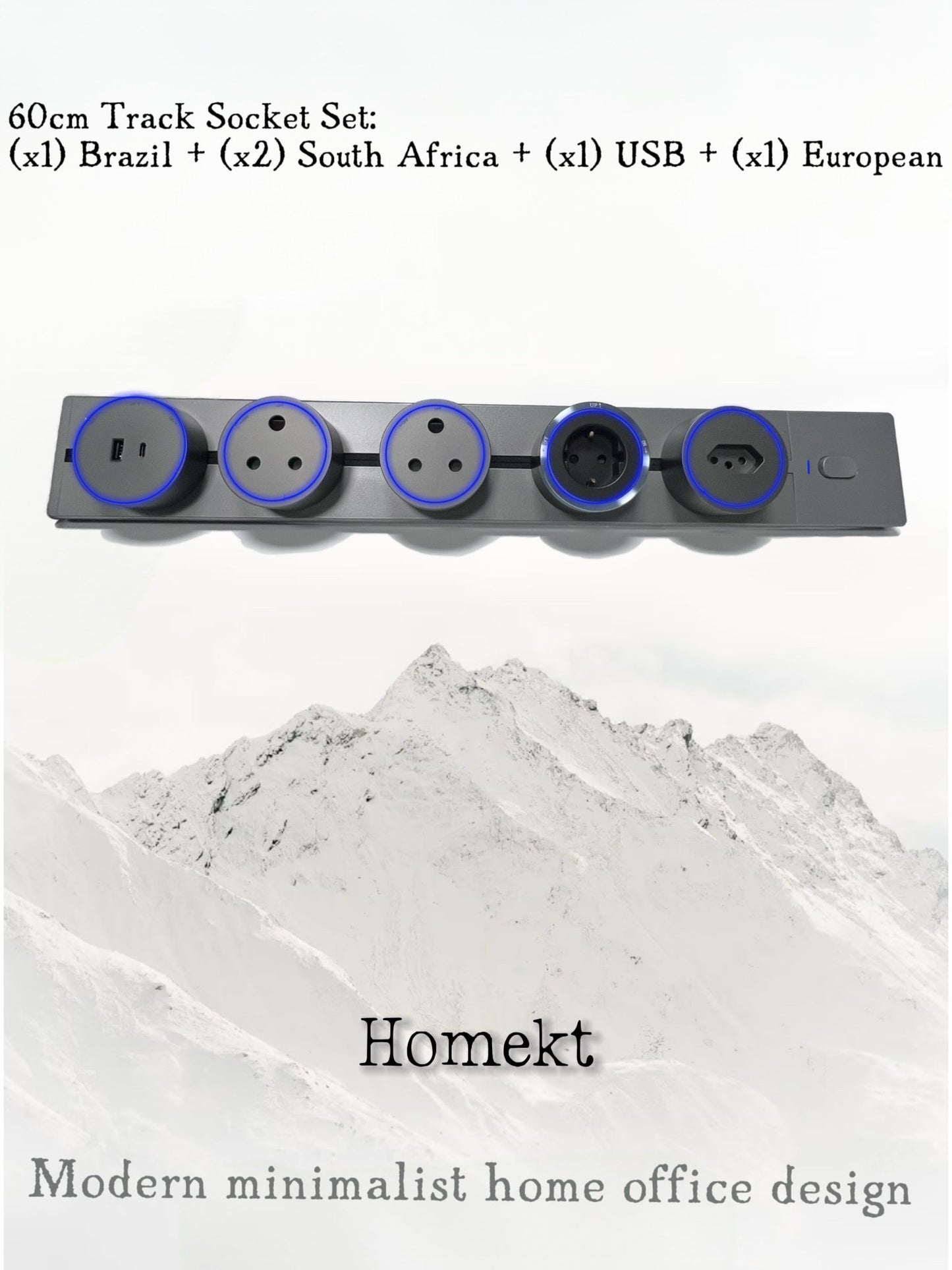 Power Track Socket Set — Powerful, Reliable, and Modern - homekt - Specialty department stores