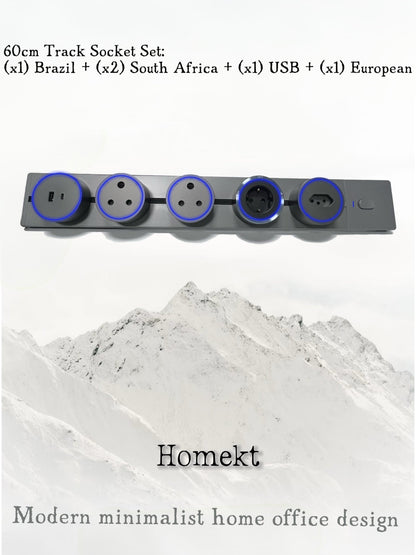 Power Track Socket Set — Powerful, Reliable, and Modern - homekt - Specialty department stores