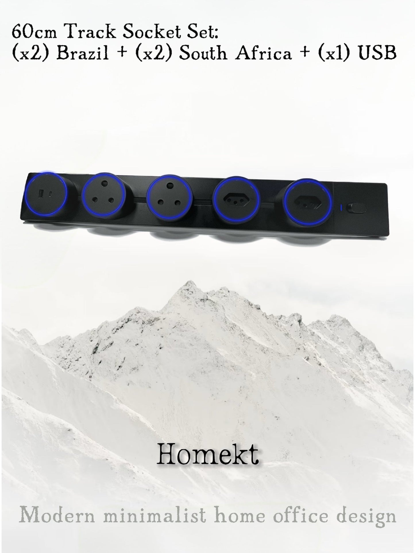 Power Track Socket Set — Powerful, Reliable, and Modern - homekt - Specialty department stores