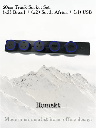 Power Track Socket Set — Powerful, Reliable, and Modern - homekt - Specialty department stores