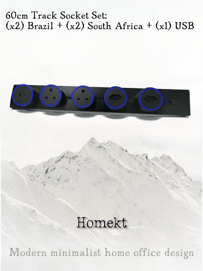 Power Track Socket Set — Powerful, Reliable, and Modern - homekt - Specialty department stores
