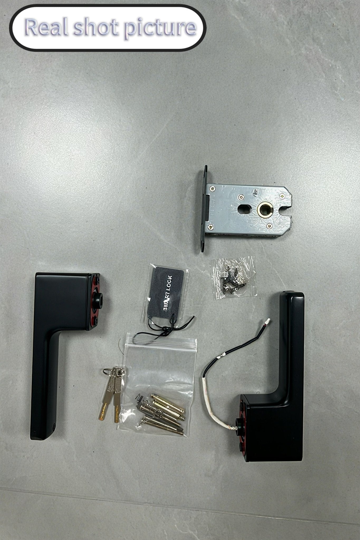 Y01 Smart Slim Door Lock with Single Latch | Fingerprint, PIN, IC Card & Tuya App - homekt - Specialty department stores